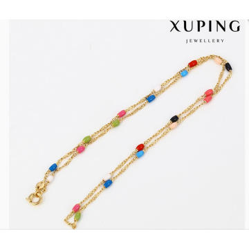 43080 collar de cadena de la joyería chapado en oro del encanto de moda Xuping en ventas calientes